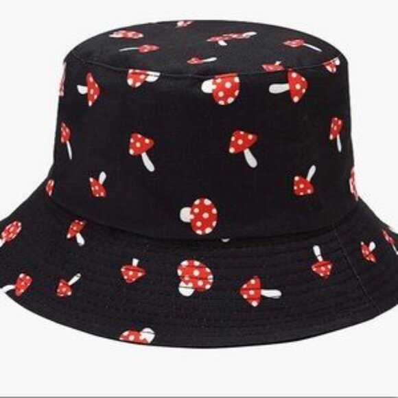 Mushroom Reversible Bucket Hat - Picture 8 of 8